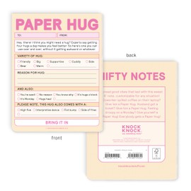 Knock Knock Paper Hug Nifty Note Pad