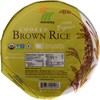 Minsley Cooked Brown Rice Bowl, 100 Percent Organic, Microwave Ready