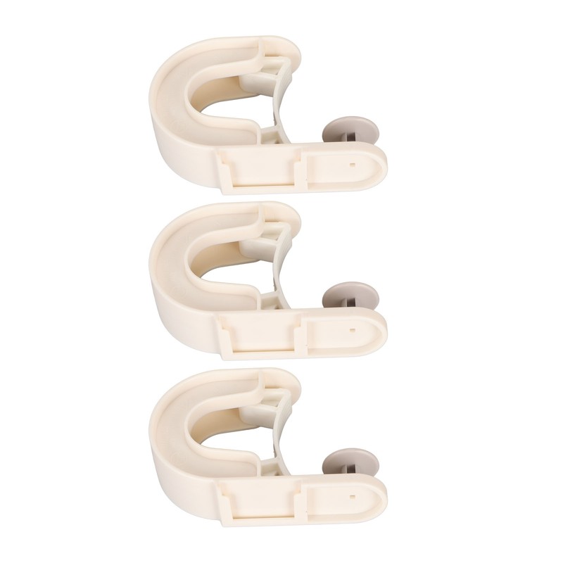 3Pcs Broom Mop Holder Self Adhesive Prevent Slip Multipurpose Wall