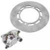 Caltric Front Right Brake Caliper w/ Disc for Yamaha Grizzly