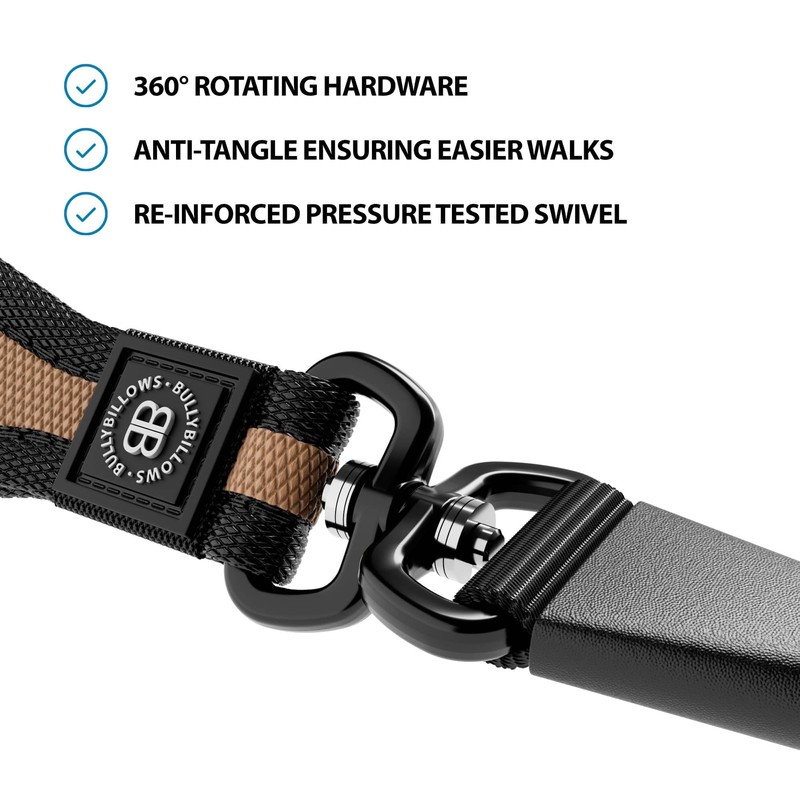 BullyBillows Anti-Pull Anti-Choking Training Dog Lead | 1.4m Active Light