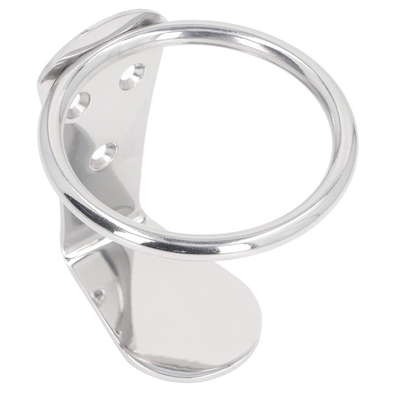 Boat Ring Drink Holder Stainless Steel Rustproof Wall Mount Single