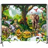 Tropical Rain Forest Jungle Adventure Scenic Backdrop Large Banner Photography