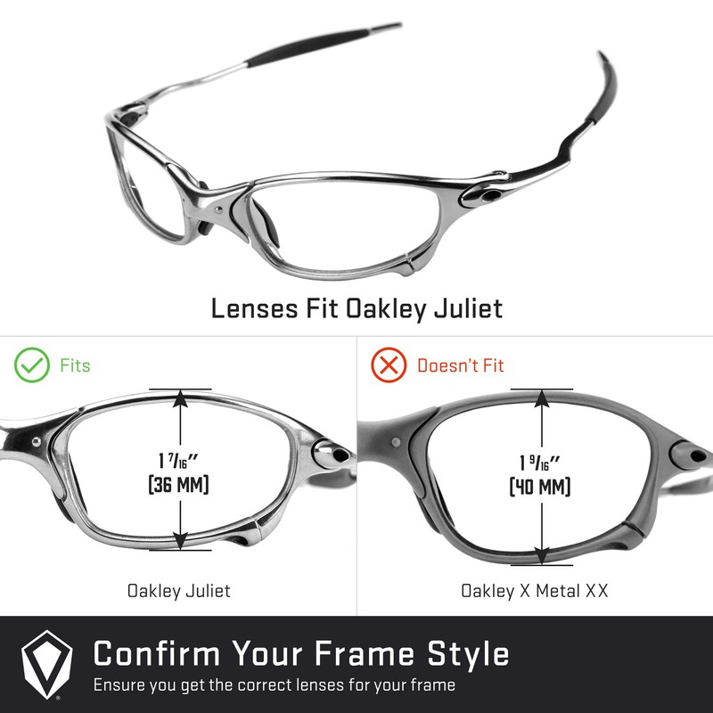 Replacement Lenses for Oakley Juliet sunglasses - Blue -