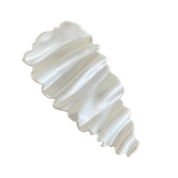 Simple Wavy Pleated Hair Clip, Exquisite And Elegant Texture, Minimalist