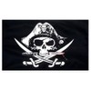 Skull and Sabre Flag 5ft x 3ft