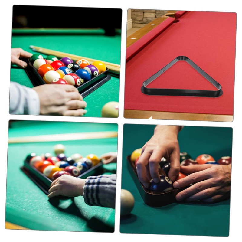 MERRYHAPY Pool Triangle Billiards Tripod for Pool Table Accessories Snooker