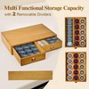 NANXITU K Cup Storage Organizer,Wood Coffee Pod and Tea Bag
