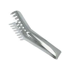 Metaltex, Pinza per Spaghetti in Acciaio Inox, Argento, 20 cm