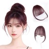 Sheepyo Bangs Wig, 100% Human Hair Wig, Bangs, Extensions, No