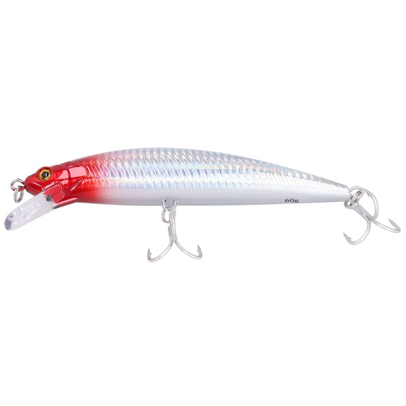 Sea Fishing Sinking Lure 60g Stainless Steel Plastic Artificial Simulation