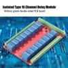 16-Channel Relay Module Insulated Interface Card High/Low Level Trigger DC