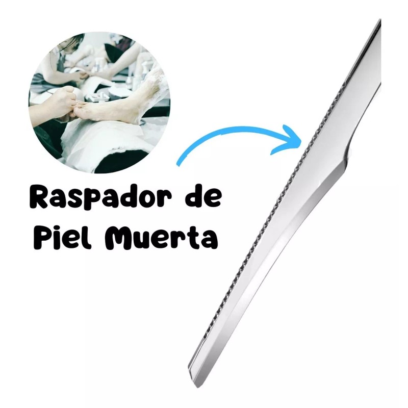 Veraly Herramienta Pedicura Y Manicura Profesionales Piel Muerta F