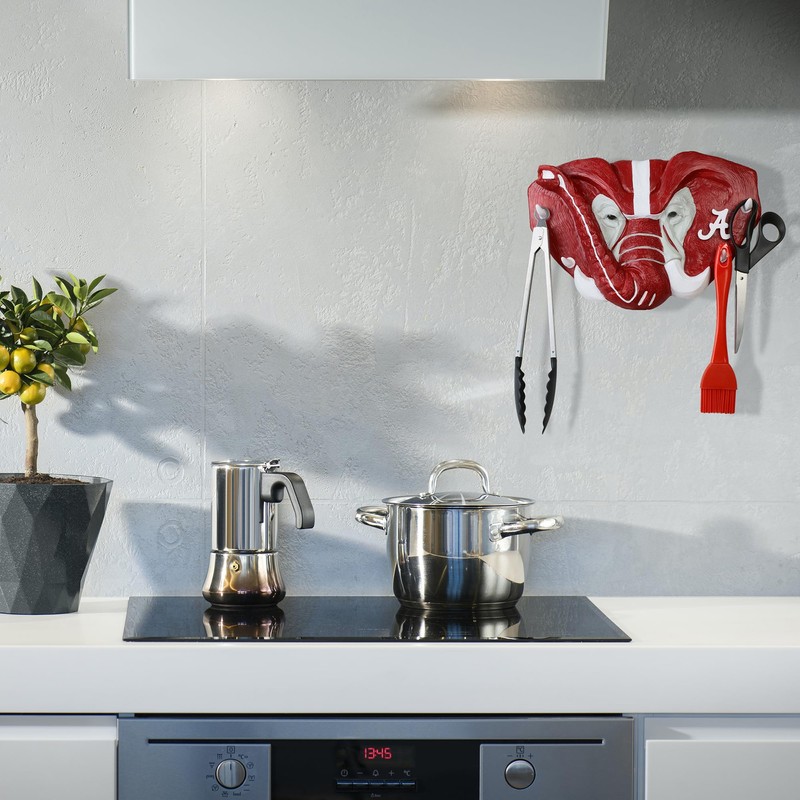 College Bronze Alabama Crimson Tide Storage and Organization Wall Hook