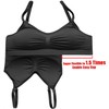 Hofish Women's 3 Pack Full Bust Seamless Breastfeeding Pregnancy Bras,