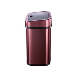 Ninestars 9 STARS DZT-12-5BURG NEW PURPLE WINE Automatic Motion Sensor Trash Can 3Gal 12L