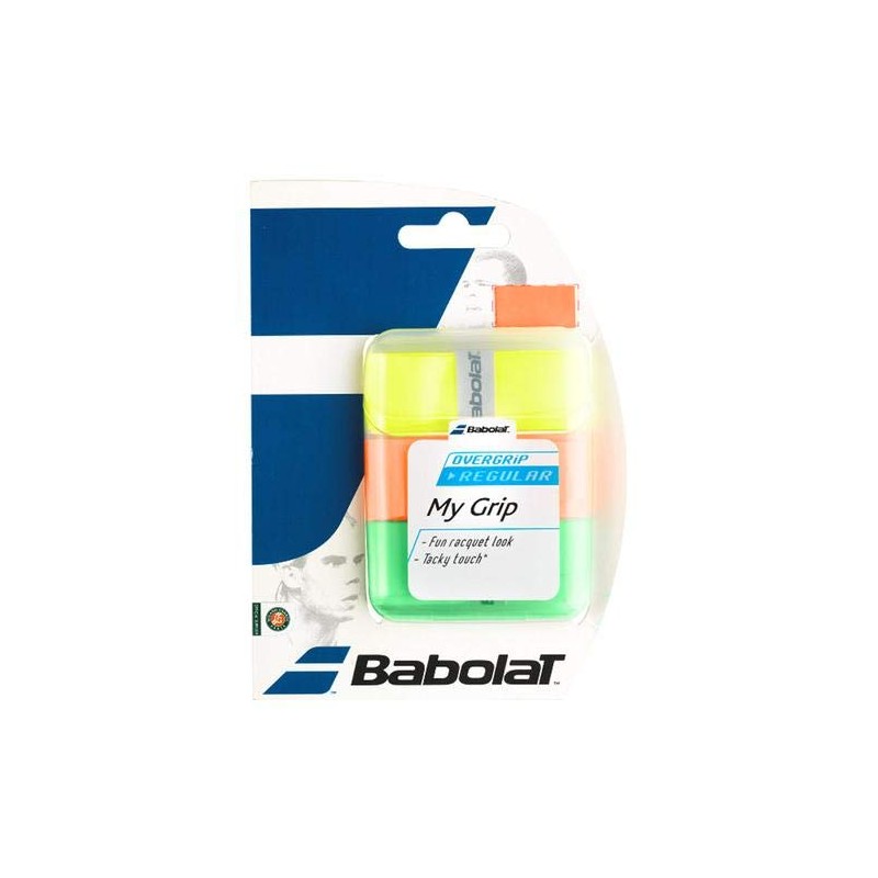 Babolat, Highly Absorbent Tennis OverGrip, My OverGrip x3, White