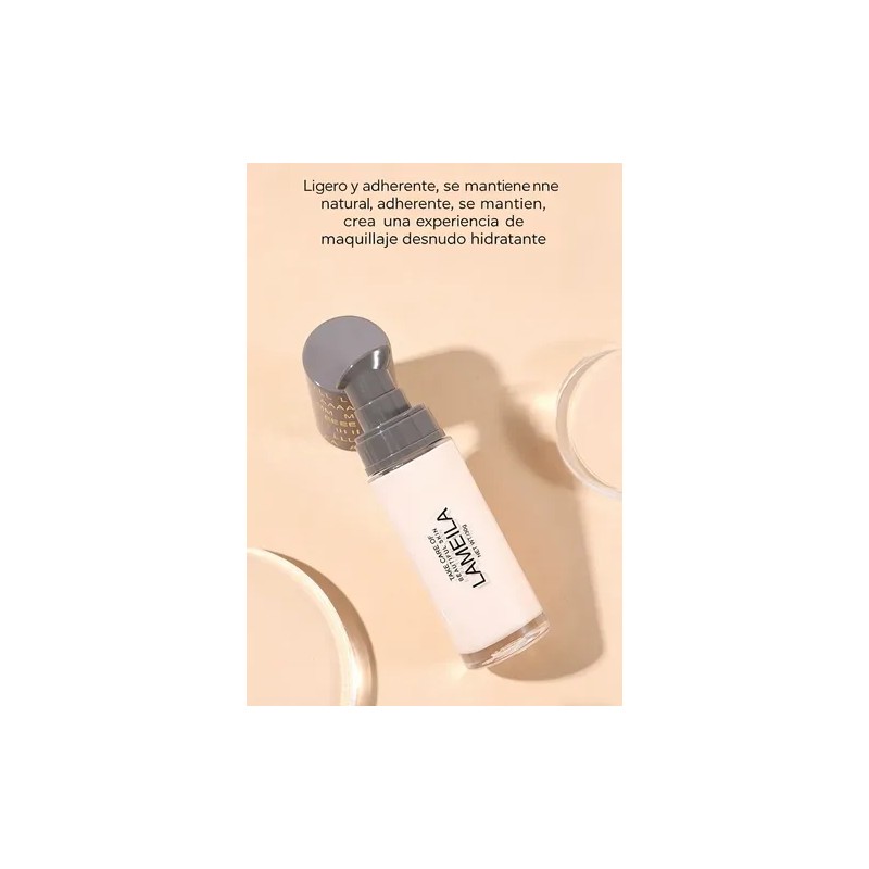 Lameila Base De Maquillaje: Impermeable, Sin Transferencia