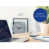 MAUL Maularc LED Desk Lamp, Small Desk Lamp with Stand,