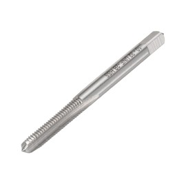 sourcing map 10-32 UNF B2 Spiral Point Thread Tap, Screw Tap Threading Tapping Tool, High Speed Steel Machine Taps Tapping Bit