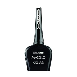 Masglo Tradicional Top Coat Gel Nail Polish 0.5 Fl Oz Salon Quality Shine