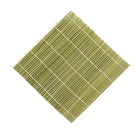 nanaxagly 1 Pack Bamboo Sushi Rolling Mat, 9.5" x 9.5", 100% Bamboo Mats