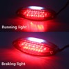 BREDUXSER 28 LED Motorcycle Signal Rear Light 12 V Brake
