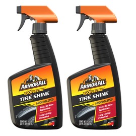 Armor All Armor All Car Tire Shine, One-Step Tire Shine Spray for Precise, Even Shine and Minimal Overspray - 2 Count