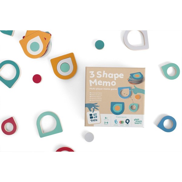 BS Toys 3 Shapes Memo - Toy Award 2025 -
