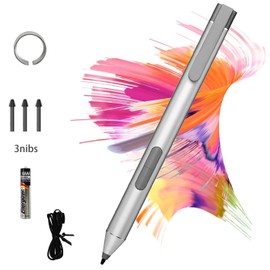 1FH00AA Active Digital Pen - 2 Buttons - Natural Silver - for Elite x2 1012 G2, ProBook x360 11 G1, Pro x2 612 G2