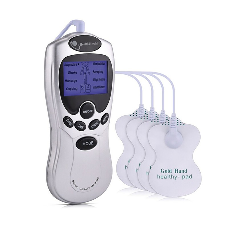 Muscle Stimulator with 4 Pads and 8 Modes Rechargeable Electric