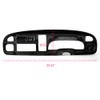 GRAND ORANGE Dash Board Bezel Cover Instrument W/Vents Compatible with