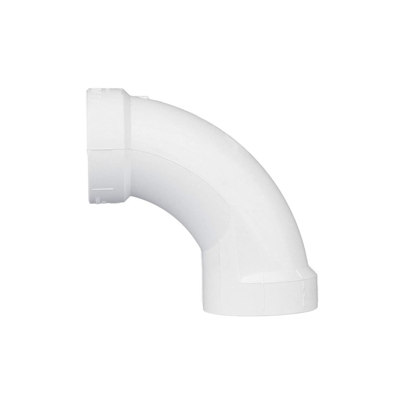 CHARLOTTE PIPE 2 DWV LONG SWEEP 1/4 BEND DWV (DRAIN,