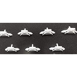 Genuine Mitsubishi OE Tailgate Hatch Lower Reveal Molding Clips MB645379 - Set of 7 Clips - 3000GT Compatible with Dodge Stealth