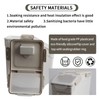 50 lb Flour Storage Container, 2 Pack Rice Storage Container