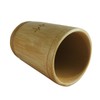 Tofficu 1pc Bamboo Pen Holder Creative Carving Design for Desk