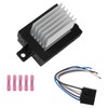 HVAC Fan Blower Motor Resistor with Connector Wire Harness Compatible