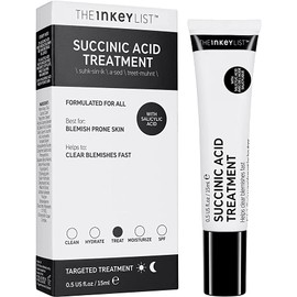The INKEY List Succinic Acid Blemish Treatment to Eliminate Blemishes, Reduce Inflammation and Prevent Clogged Pores 15ml
