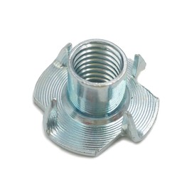 PARCO driving nuts with 4 impact tips M6 x 8 mm, galvanized, 100 pieces, 2576k