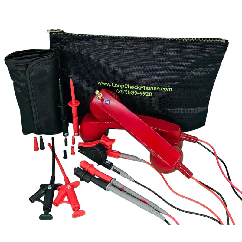 Loop Check Phones Electrician Continuity Test Phone Set ME003 optional