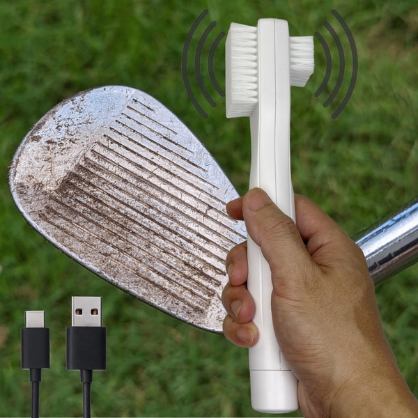 Electric Golf Club Brush Cleaner for Groove Cleaner Tool Bowling/Pool
