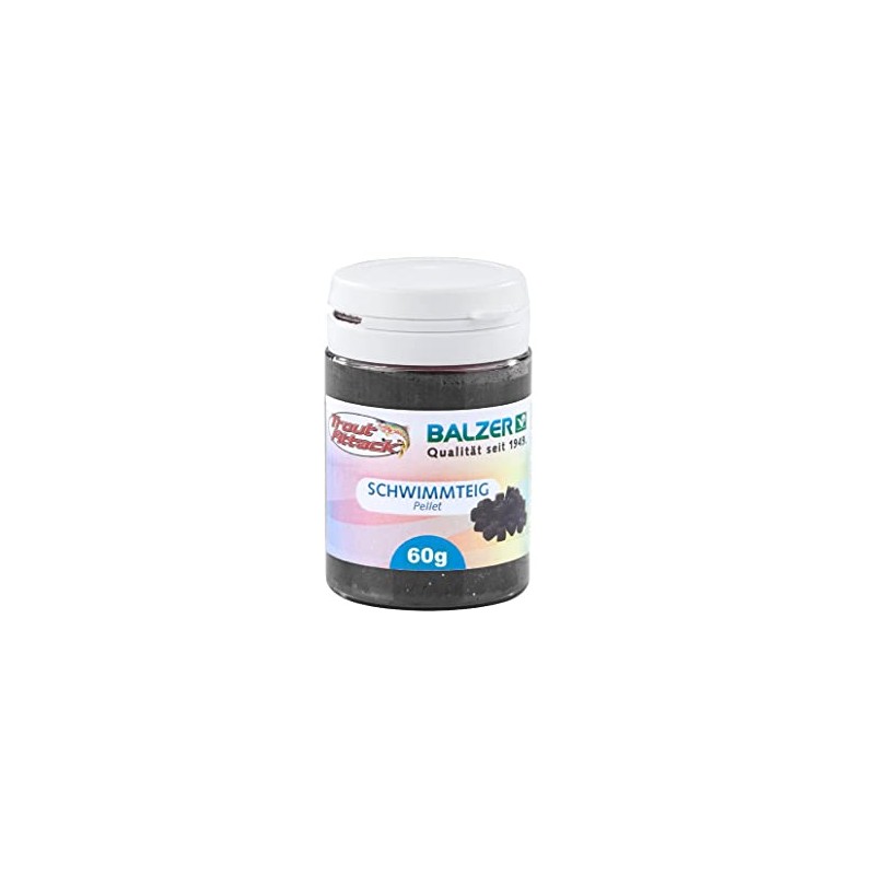 Balzer Trout Attack Trout Dough Pellet Black