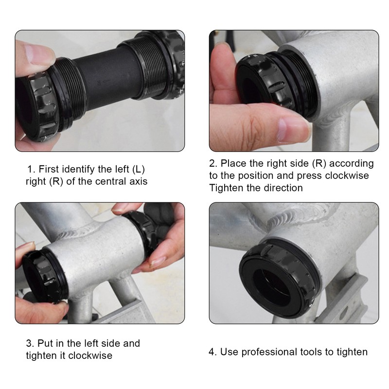 Bike Bottom Bracket 68‑73mm Reduce Noise Stability Resin Washer Sturdy