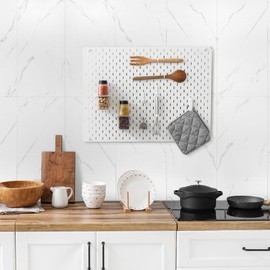 PVC Wall Panels for Interior Wall Decor-Waterproof Shower Wall Panels, Vinyl Tiles for Bathroom, Living Room, Bedroom, Office-Modern, Luxurious, Easy to Install Panels (6Pack of 23.2*11.8IN-11Sq.ft)