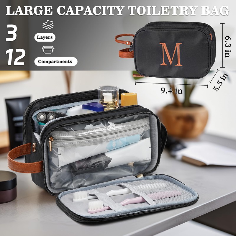 YOOLIFE Travel Toiletry Bag for Men - Travel Toiletry Organizer