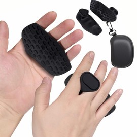 Weight Lifting Grips for Men Women, JOMWEN Rubber Hand Protector Gloves for Gym Training and Exercise, Dumbbell, Deadlift, Bar Pad Pull Up Grippers (Black)