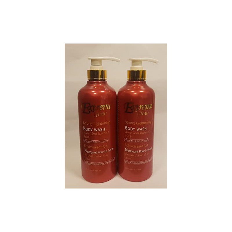 Extreme Glow Strong Lightening Body Wash with Aloe Vera Extract
