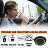 AUCELI Car Cup Holder Coasters, 4PCS Non Slip Waterproof Vehicle