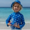 Playshoes Boys UV Protection Fishing Hat Swimming Hat Headwear Shark