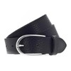 Vanzetti Glitter Women's Leather Cowhide Black Metallic Women's Belt 30